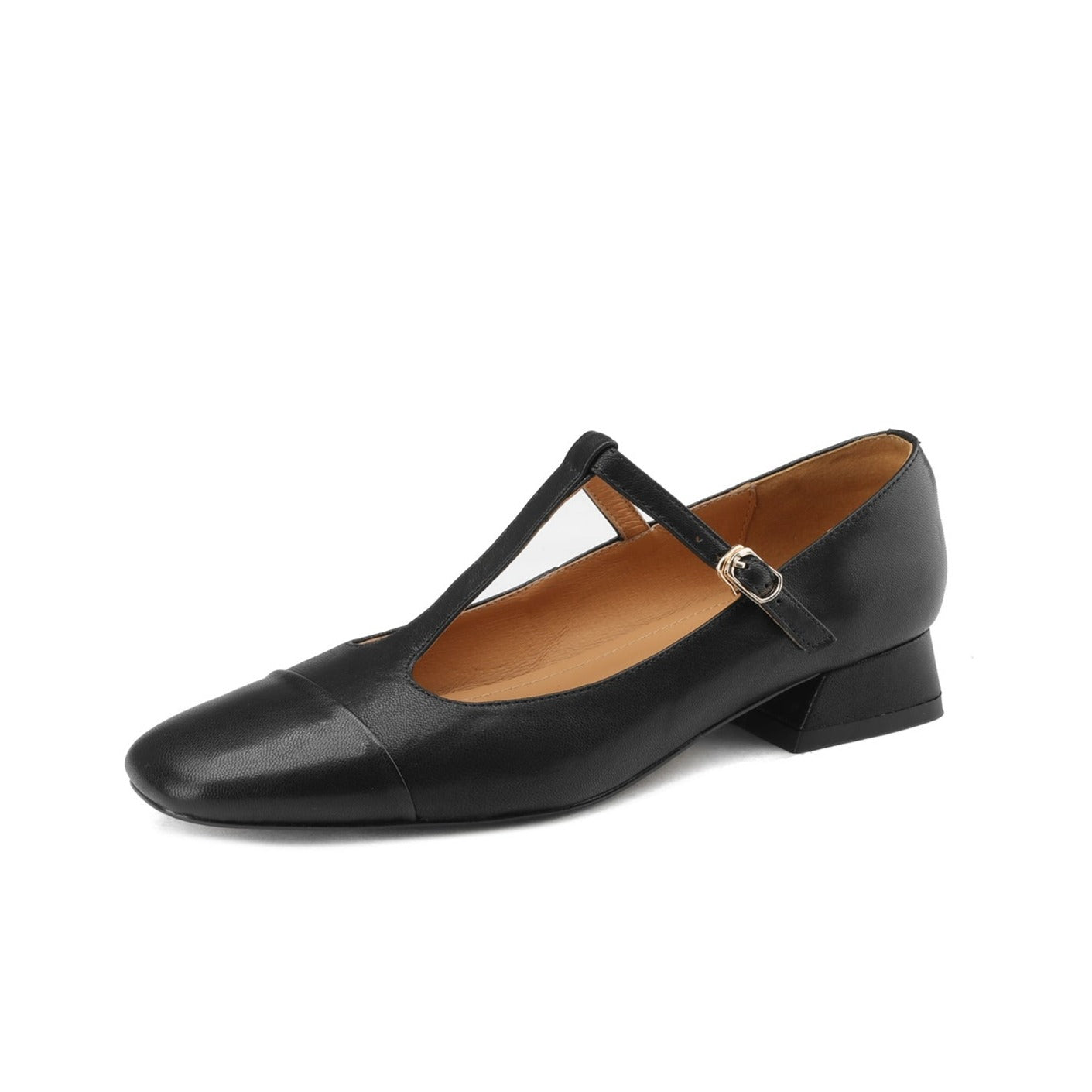 Womens black t bar hotsell flat shoes